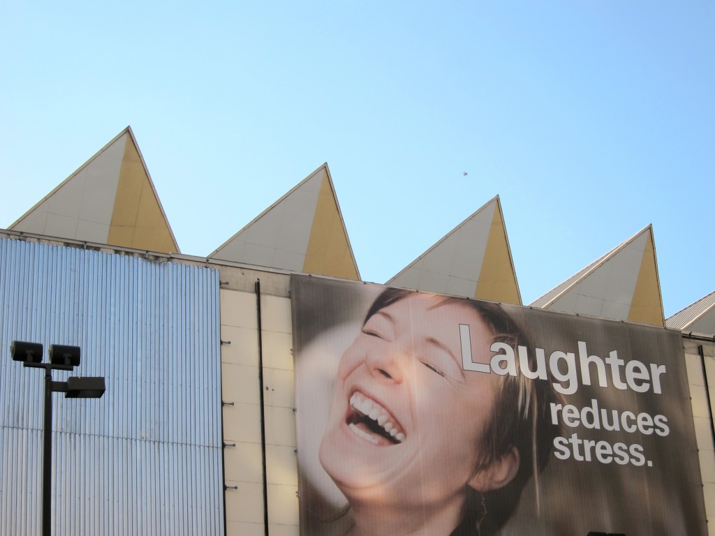 Outdoor wall murals are located in high traffic or visible areas outside the facility usually on a wall near the entrance or facing a street.